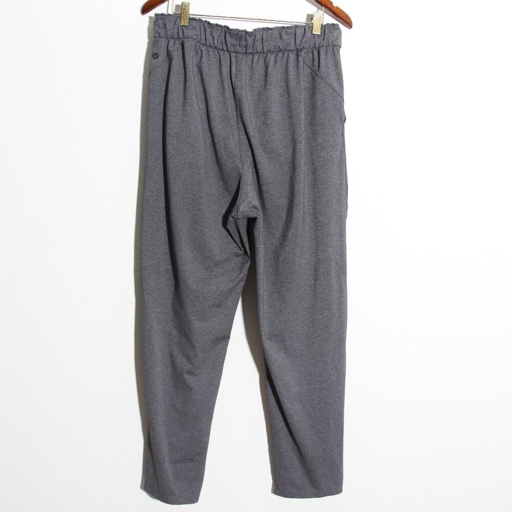 Lululemon Keep Moving 7/8 Pant Heathered Black / Black Gray Full-On Luxtreme 10 - Picture 11 of 16